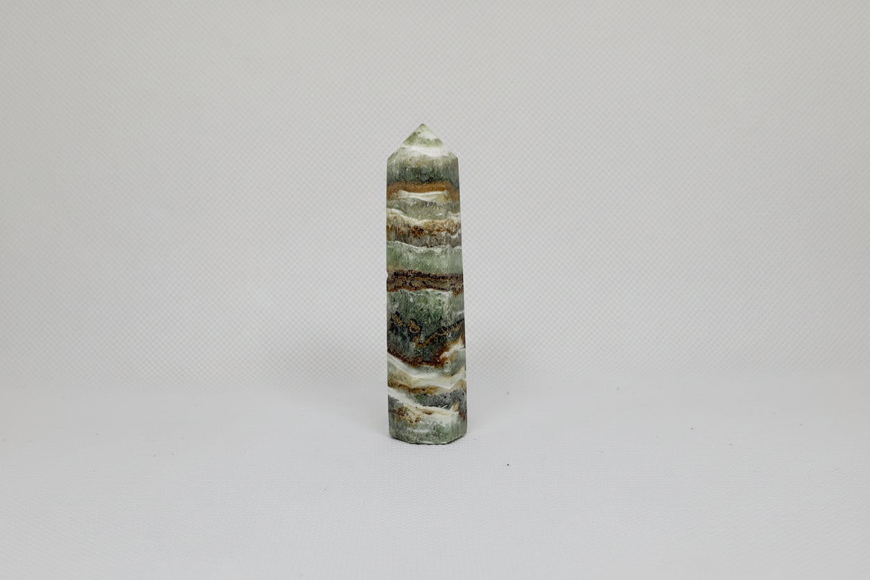 Sea Green Calcite Towers