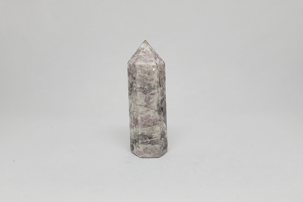 Pink Tourmaline and Mica Towers