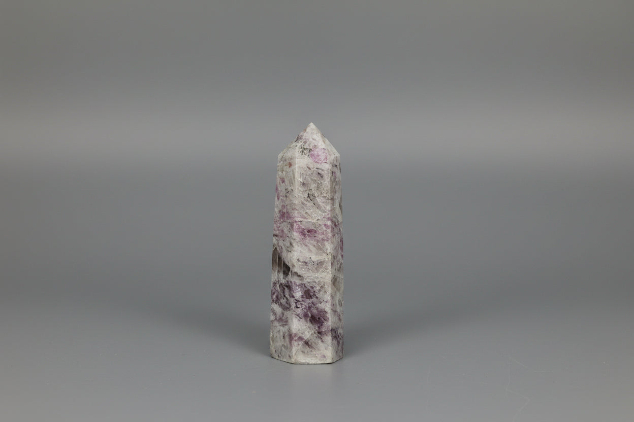 Pink Tourmaline and Mica Towers