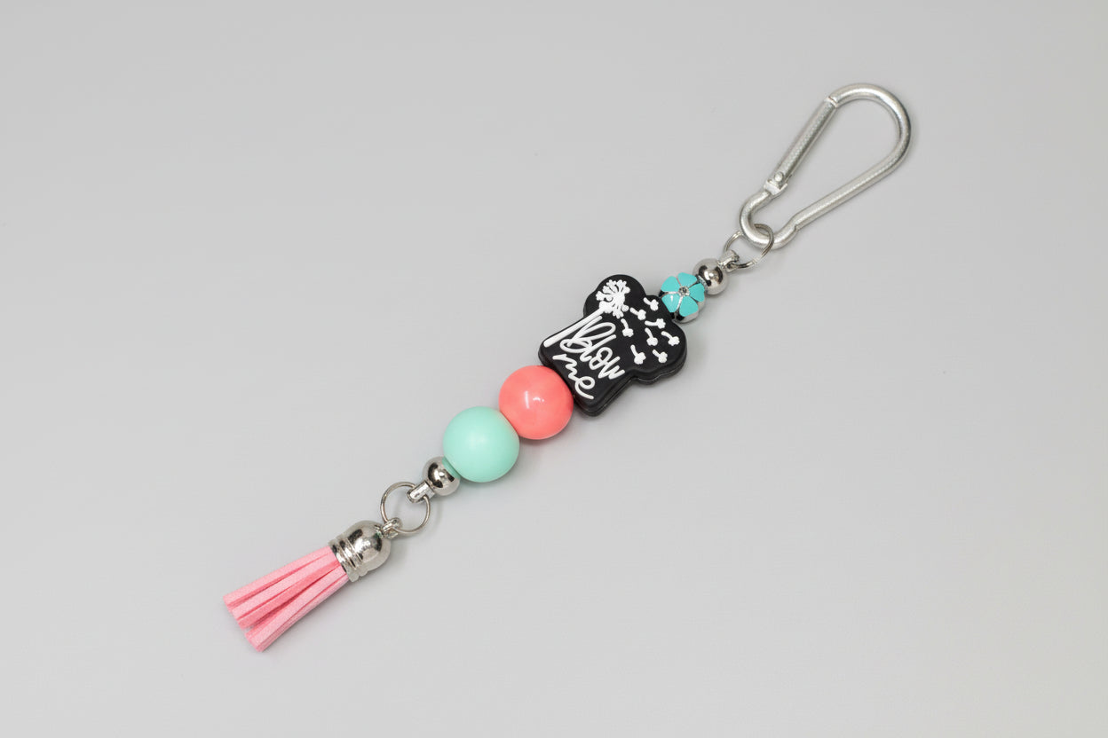 Silicone Beaded Bag Tags