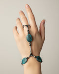 Natural Stone Bracelet & Ring in One