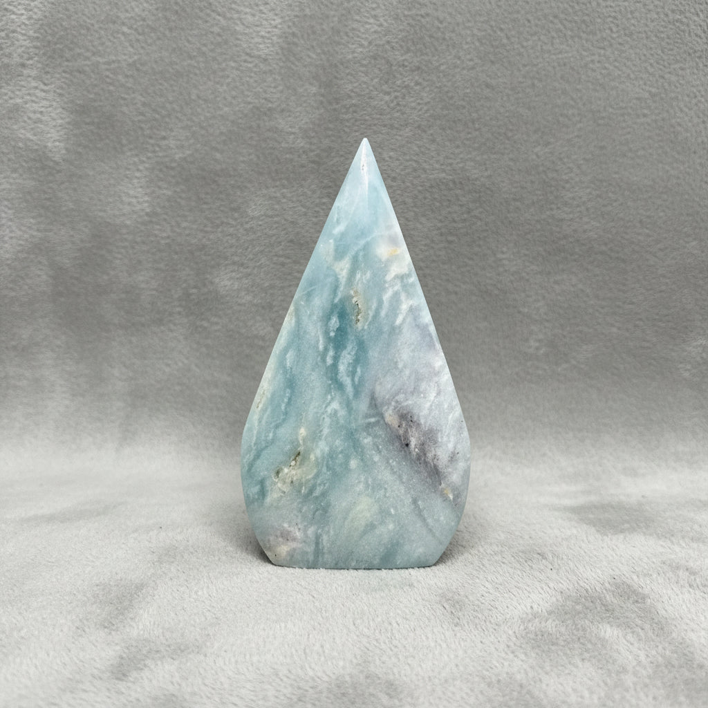 Caribbean Calcite Teardrop
