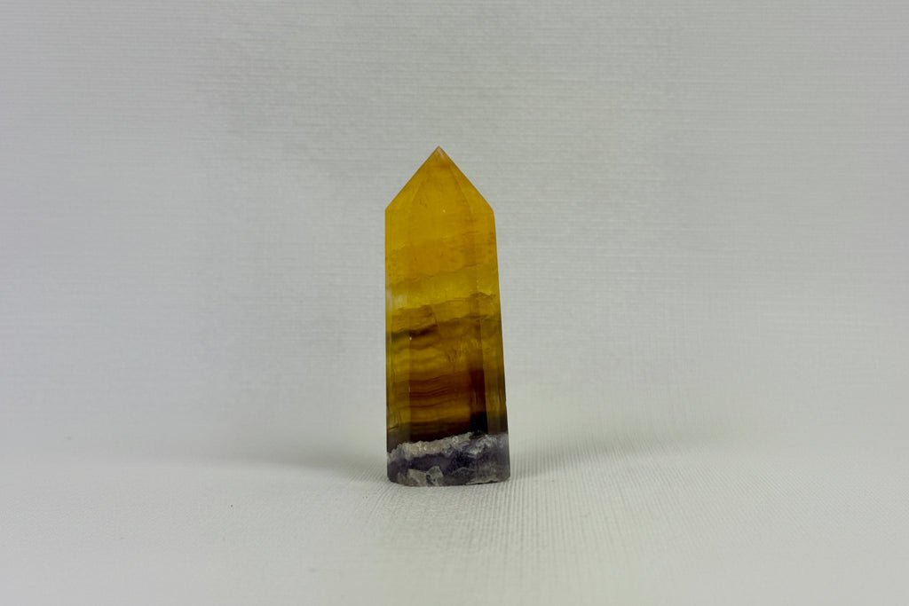Yellow Fluorite and Calcite Towers