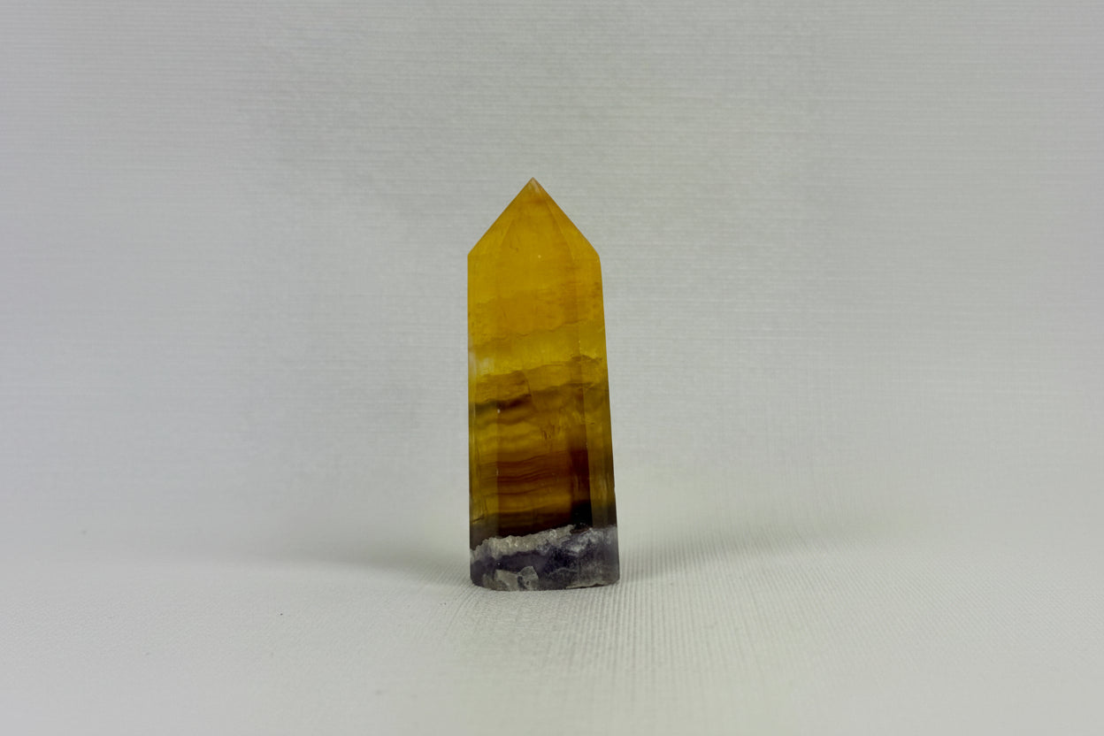 Yellow Fluorite and Calcite Towers