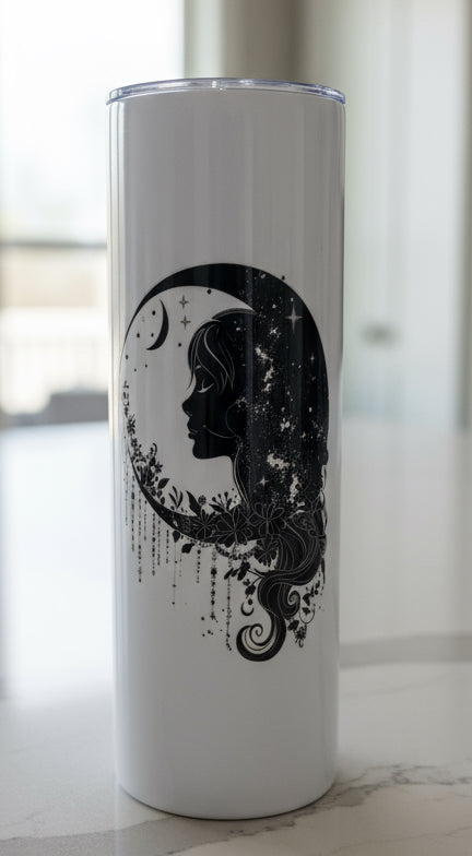 Moon Fairy Skinny Tumbler