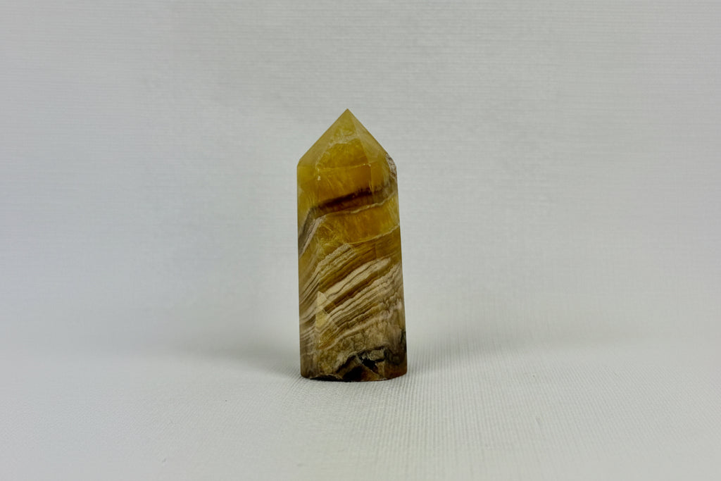 Yellow Fluorite and Calcite Towers