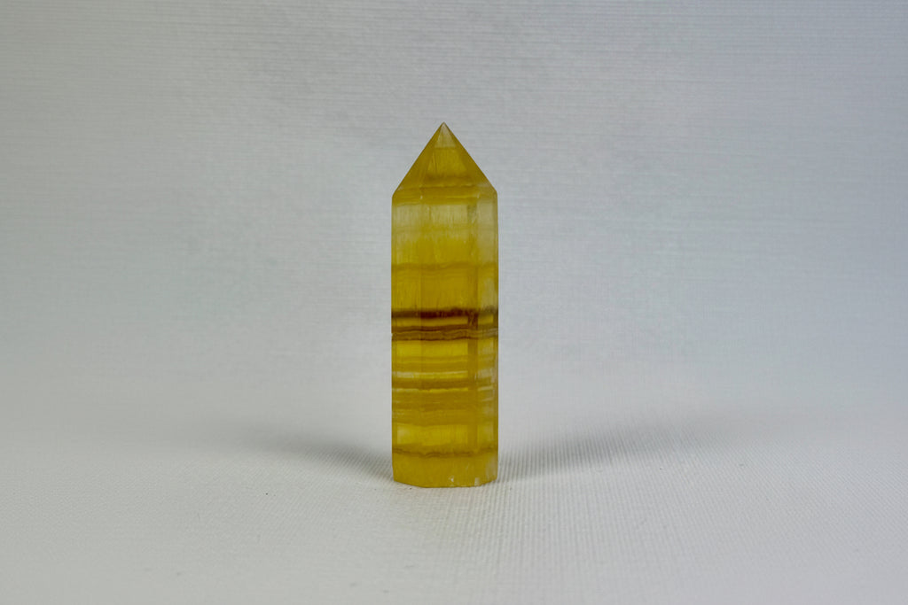 Yellow Fluorite and Calcite Towers