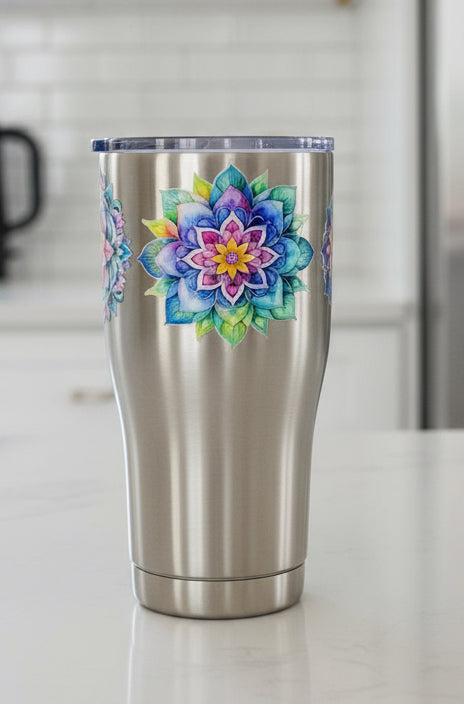 Mandala Thermos
