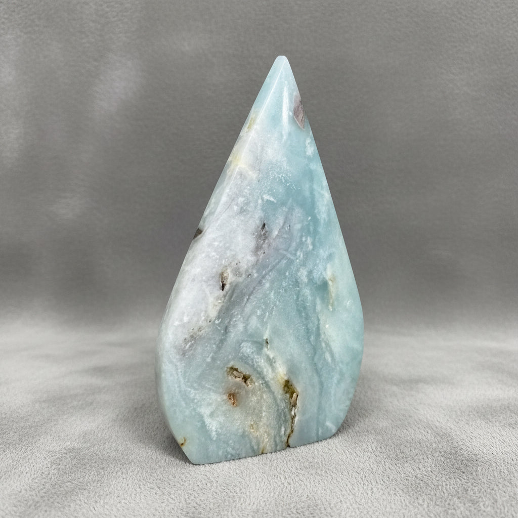 Caribbean Calcite Teardrop
