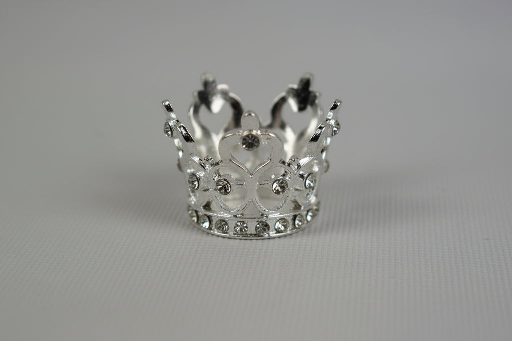 Silver Crystal Sphere Crowns