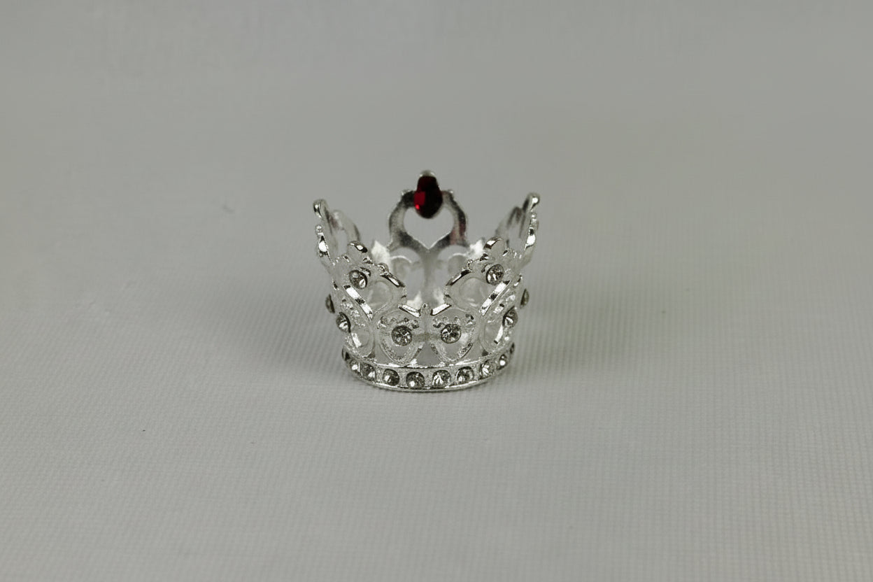 Silver Crystal Sphere Crowns