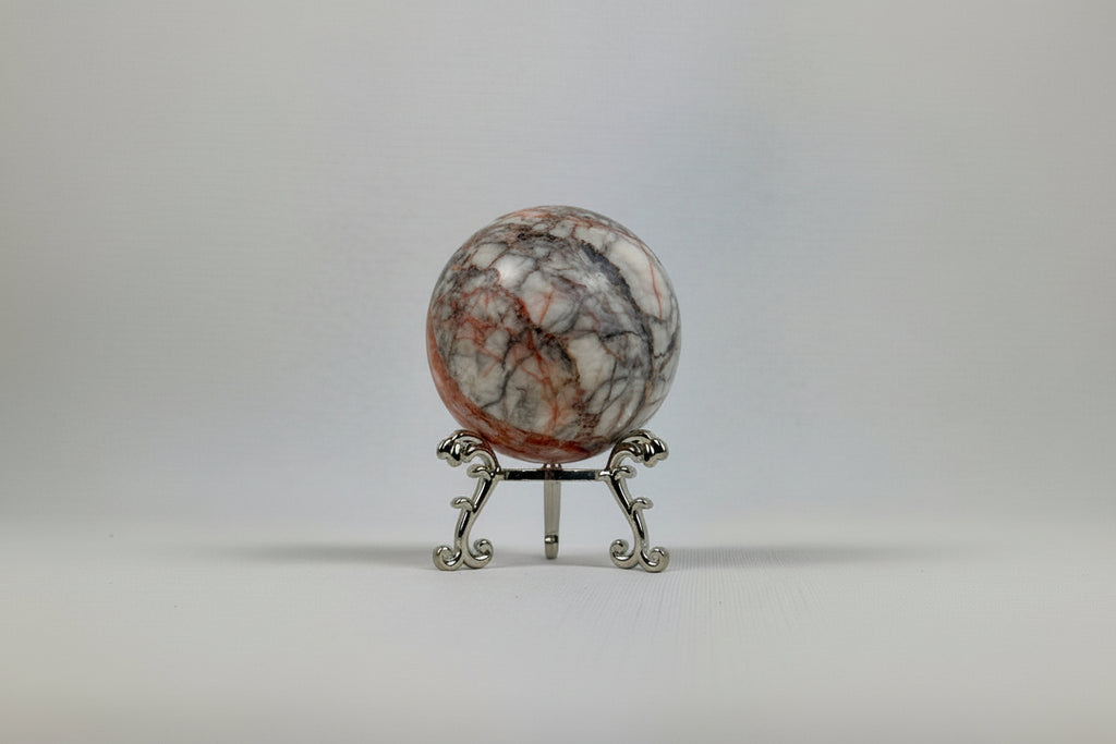 Red Vein Jasper Sphere