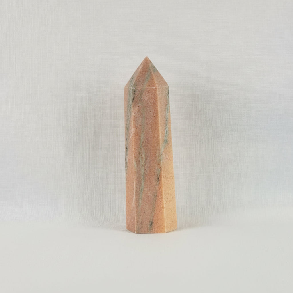 Orange Calcite Tower